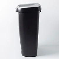 Umbra Brim Step Garbage/Recycling Can (Black)