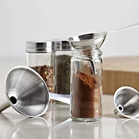 KSP Stelo Funnel with Handle - Set of 3 (Stainless Steel)