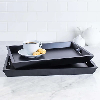 KSP Tablet Serving Tray - Set of 2 (Black)