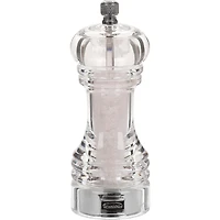 Trudeau Professional 6" Acrylic Adjustable Salt Mill