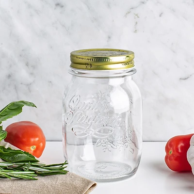 Bormioli Rocco Quattro Stagioni 500ml Glass Storage Jar with Twist Lid