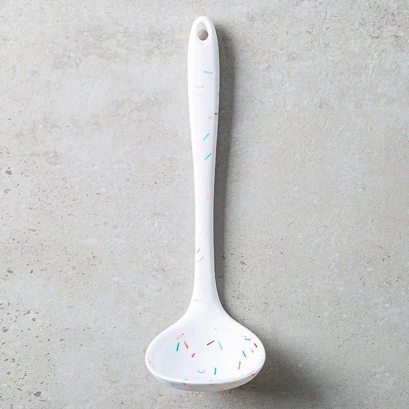 KSP Colour Splash Silicone Ladle 27.5cm (Confetti)