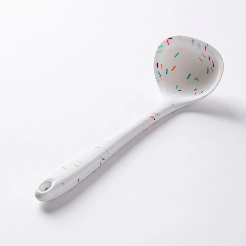 KSP Colour Splash Silicone Ladle 27.5cm (Confetti)