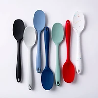 KSP Colour Splash Silicone Solid Spoon (Grey)