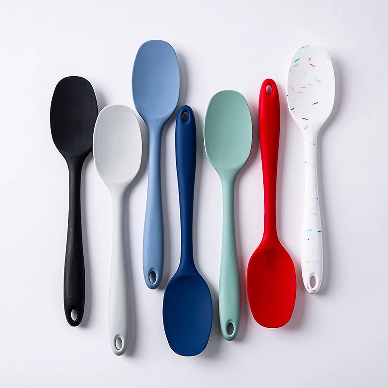 KSP Colour Splash Silicone Solid Spoon (Navy)