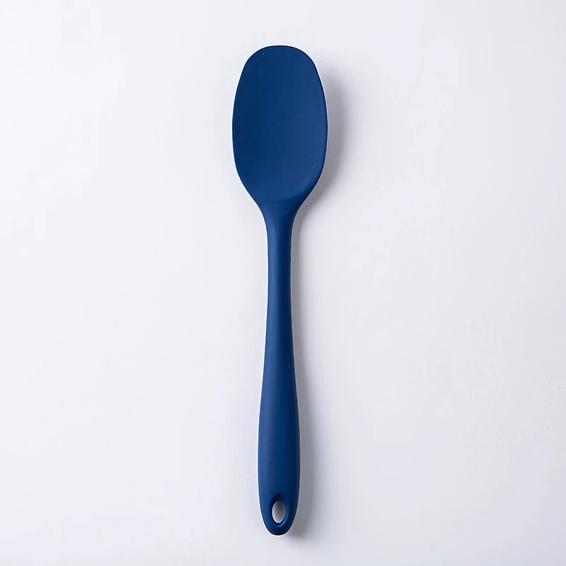 KSP Colour Splash Silicone Solid Spoon (Navy)