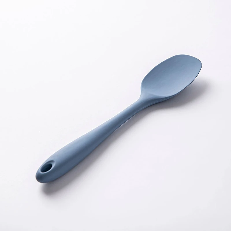 KSP Colour Splash Silicone Solid Spoon (Slate)