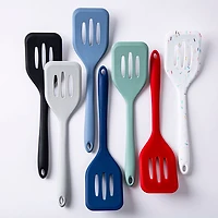 KSP Colour Splash Silicone Slotted Turner (Navy)