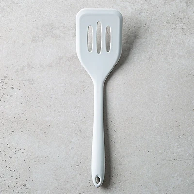 KSP Colour Splash Silicone Slotted Turner (Grey)
