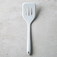 KSP Colour Splash Silicone Slotted Turner (Grey)