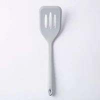 KSP Colour Splash Silicone Slotted Turner (Grey)