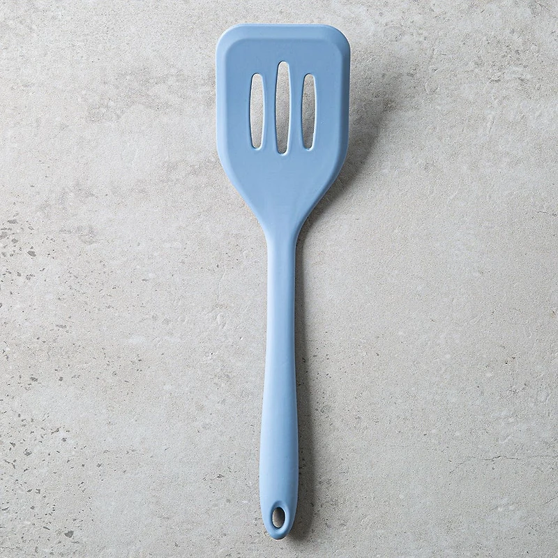 KSP Colour Splash Silicone Slotted Turner (Slate)
