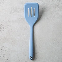 KSP Colour Splash Silicone Slotted Turner (Slate)