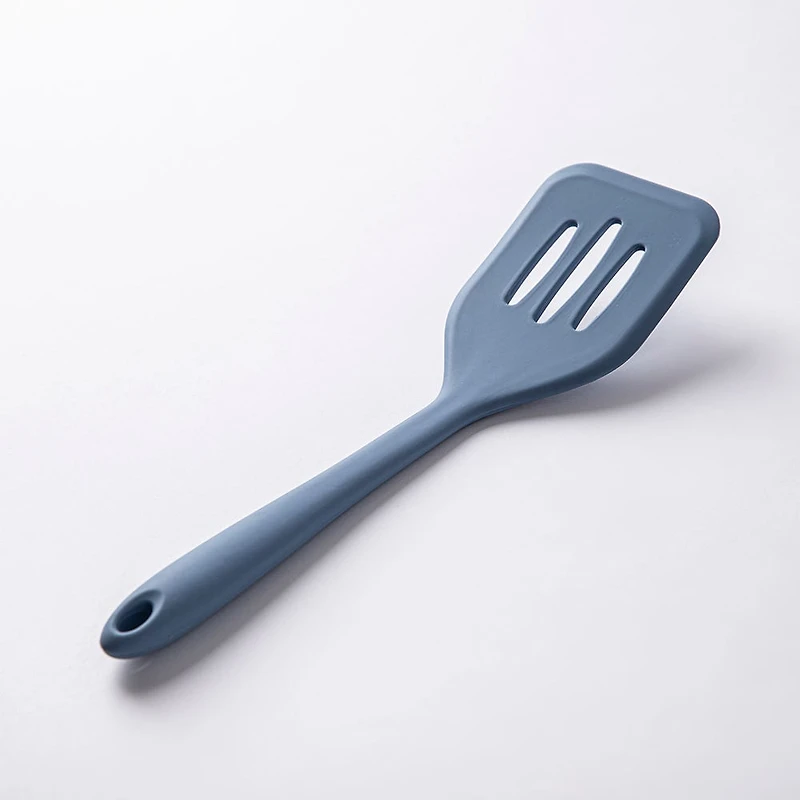 KSP Colour Splash Silicone Slotted Turner (Slate)