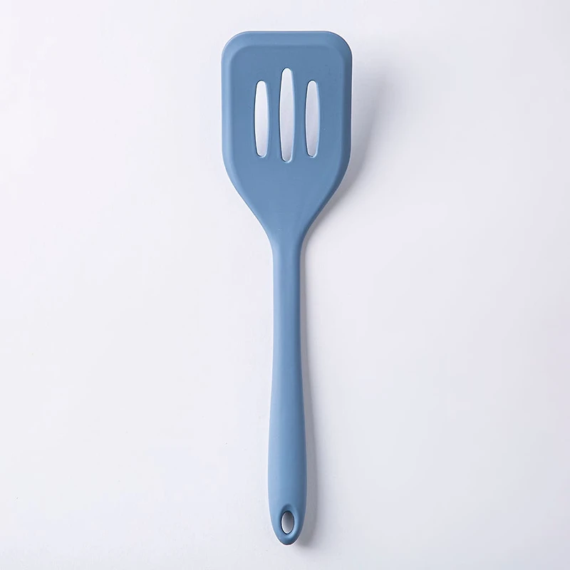 KSP Colour Splash Silicone Slotted Turner (Slate)