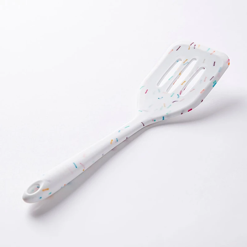 KSP Colour Splash Silicone Slotted Turner (Confetti)
