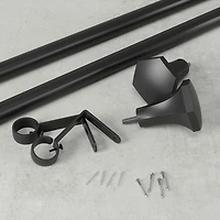 Umbra Extendable 'Sita' Metal Curtain Rod 36-72" (Black)