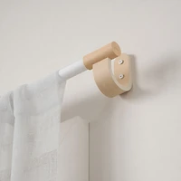 Umbra Extendable 'Bellwood' Metal-Wood Curtain Rod 42-120" (White)