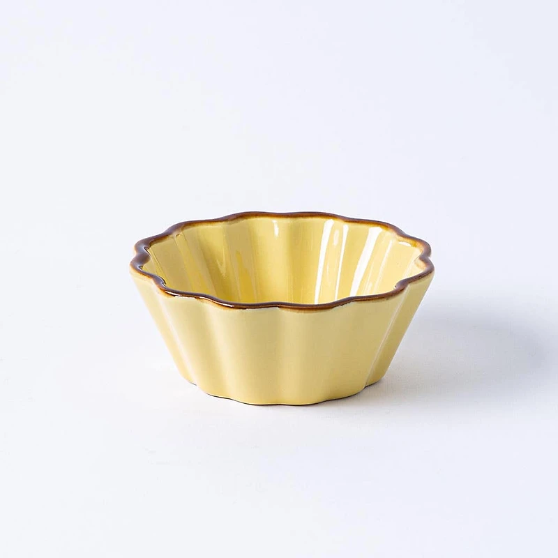 KSP Tuscana Fluted Mini Pie Dish (Yellow)