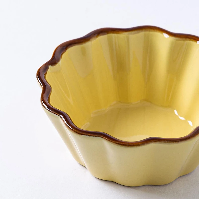 KSP Tuscana Fluted Mini Pie Dish (Yellow)