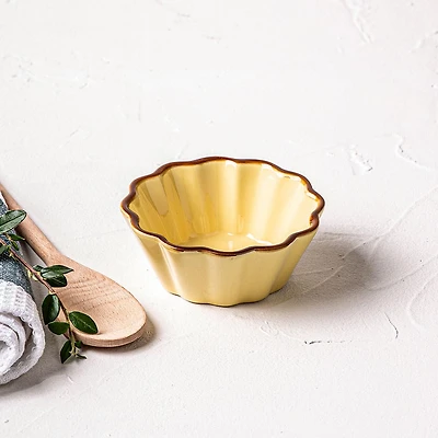KSP Tuscana Fluted Mini Pie Dish (Yellow)