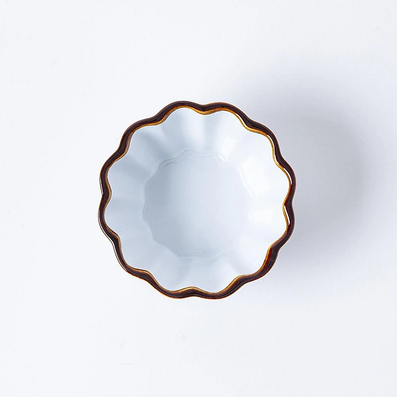 KSP Tuscana Fluted Mini Pie Dish (White)