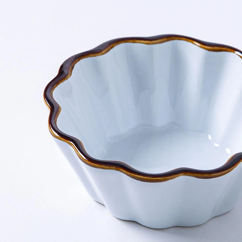 KSP Tuscana Fluted Mini Pie Dish (White)