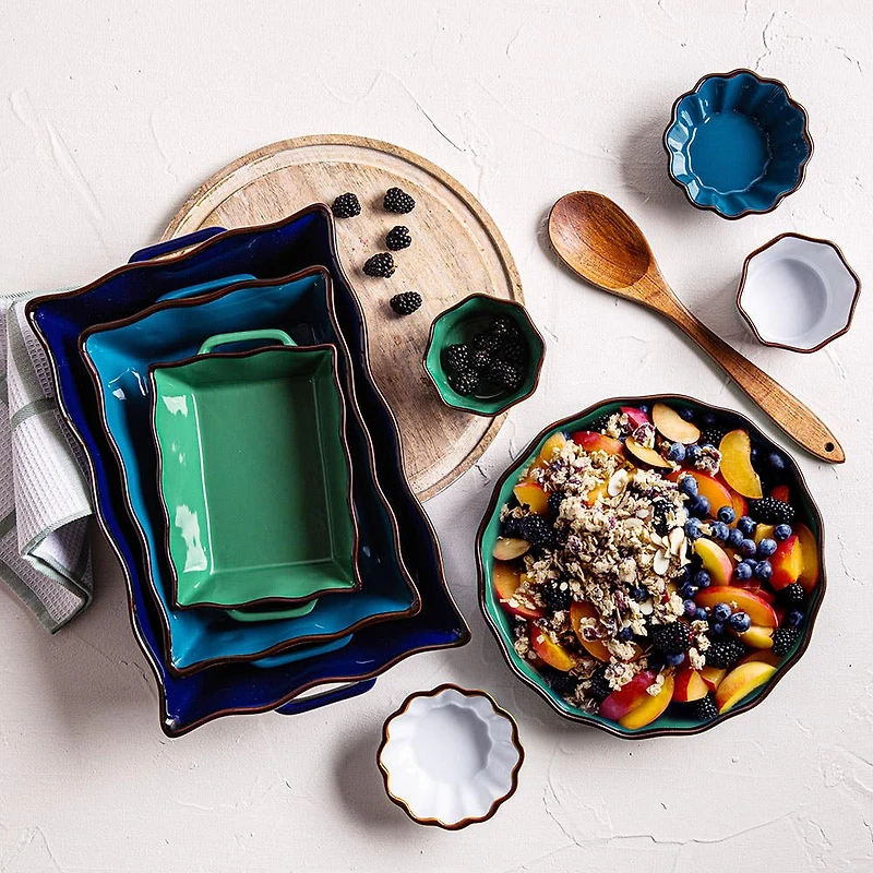 KSP Tuscana Fluted Mini Pie Dish (White)