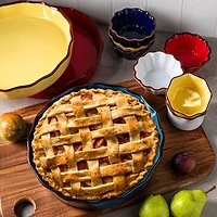 KSP Tuscana Fluted Mini Pie Dish (White)