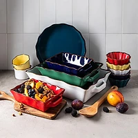 KSP Tuscana Fluted Mini Pie Dish (White)