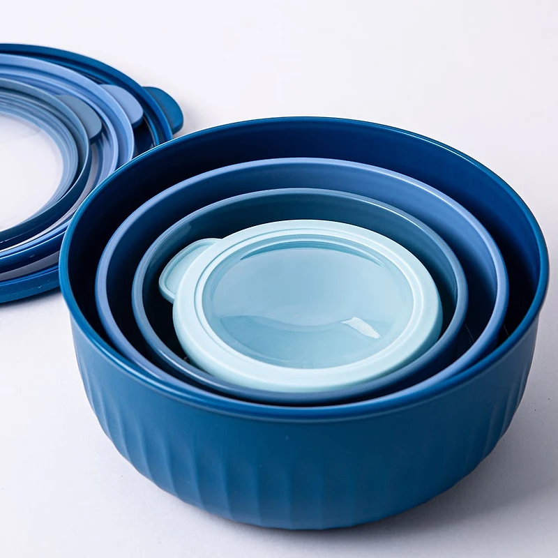 KSP Ribbo 'Round' Food Prep Containers with Lids