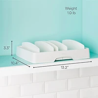 Youcopia Cabinet 'Storalid' Container Lid Organize 10.5x13"