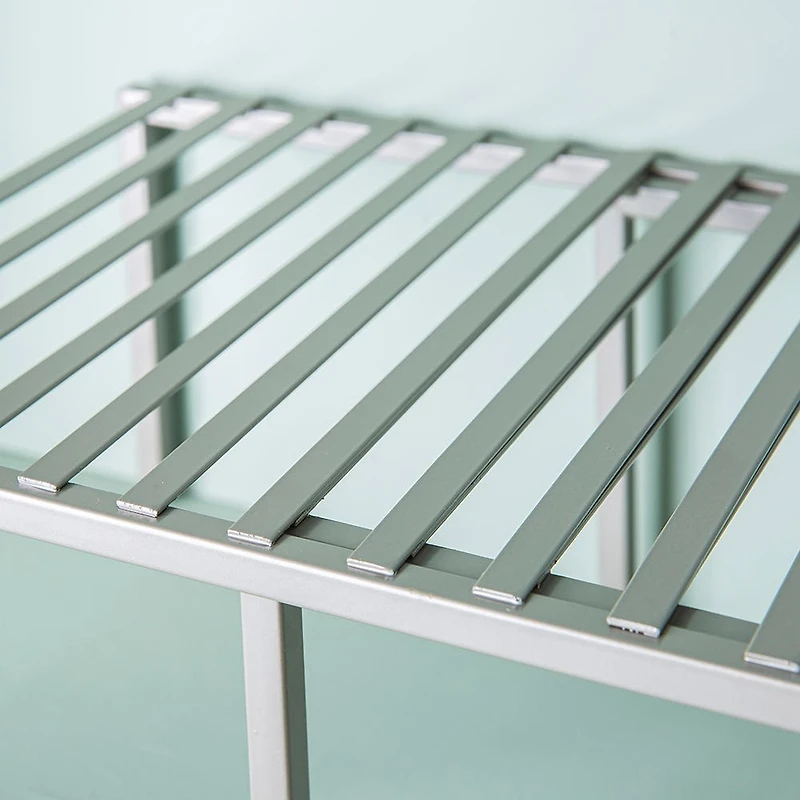 KSP Space Logic Expandable Kitchen Shelf (Grey) 30x9x6"