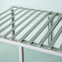 KSP Space Logic Expandable Kitchen Shelf (Grey) 30x9x6"