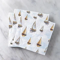 Harman 3-Ply 'Smooth Sailing' Paper Napkin - Set of 20 (Blue)