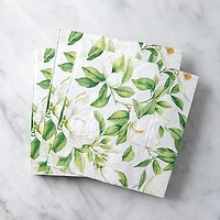 Harman 3-Ply 'White Blossom' Paper Napkin - Set of 20 (White)