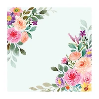 Harman 3-Ply 'Floral Bouquet' Paper Napkin - Set of 20