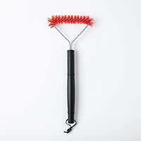 Better BBQ Grill Nylon Brush 15" (Black/Red)