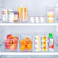 iDesign Linus '12-Eggs' Fridge Binz Egg Holder 6.25x8.75x3"