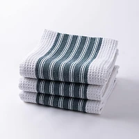 Harman Premium Quality 'Vertical' Kitchen Towel - S/3 (Blue)