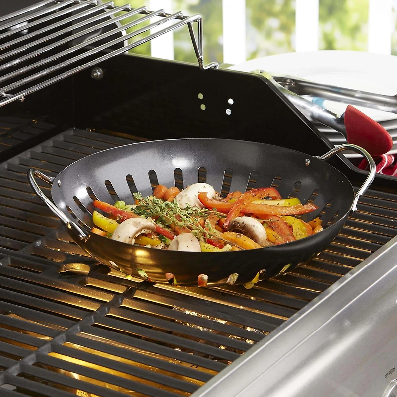 KSP Epicure Non Stick Stir Fry (Black)