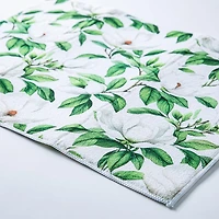 Harman Printed 'White Blossom' Microfibre Dish Drying Mat 15x20"