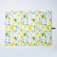 Harman Printed 'Fresh Lemon' Microfibre Dish Drying Mat 15x20"