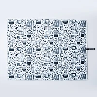 Harman Printed 'Freshly Brewed' Microfibre Dish Drying Mat 15x20"