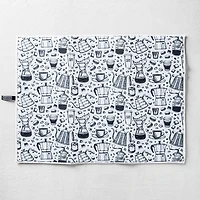 Harman Printed 'Freshly Brewed' Microfibre Dish Drying Mat 15x20"