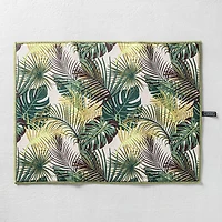Harman Printed 'Palm Leaf' Microfibre Dish Drying Mat 15x20"
