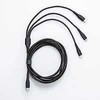 Connect Heavy Duty 'Usb-C To 3-In-1' Charge & Sync Cable (Asstd.)