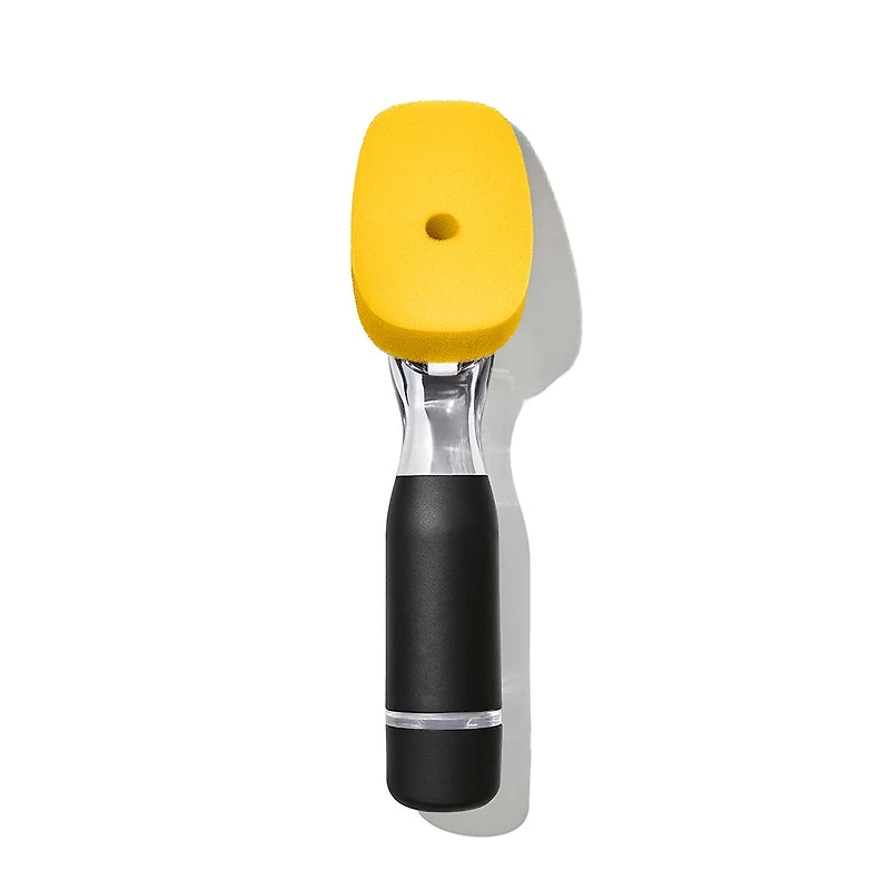 OXO Good Grips Sink Soap Dispensing Dish Sponge (Black/Yellow)