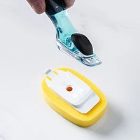 OXO Good Grips Sink Soap Dispensing Dish Sponge (Black/Yellow)