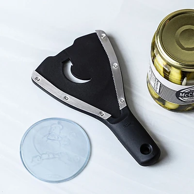 OXO Good Grips Jar Opener with Teeth (Black)